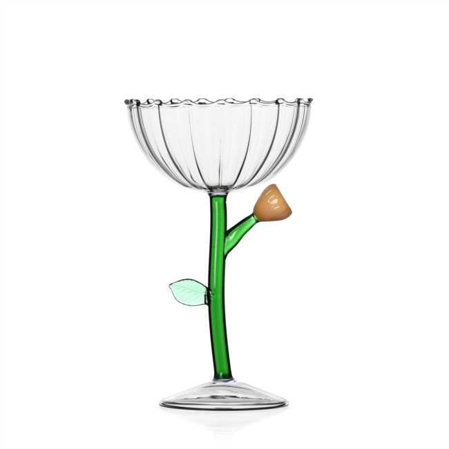 [PREORDER] Ichendorf Milano Botanica Champagne Bowl Stemmed Glass and Flute Collection