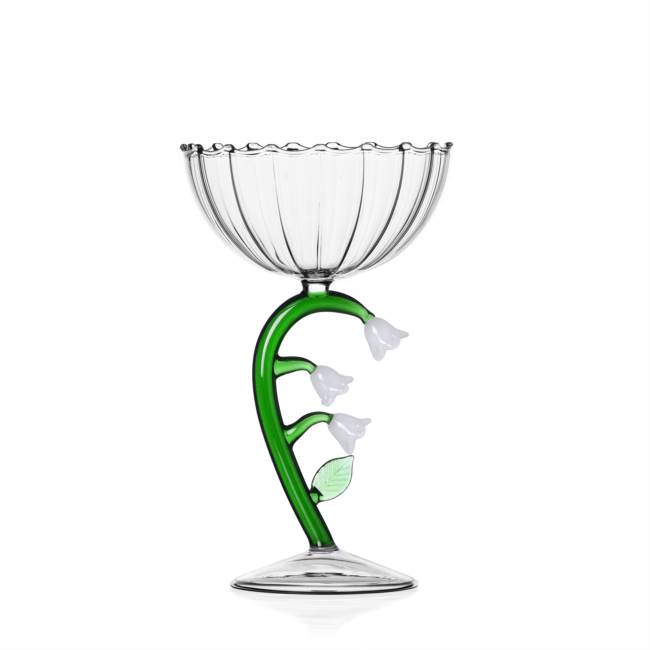 [PREORDER] Ichendorf Milano Botanica Champagne Bowl Stemmed Glass and Flute Collection