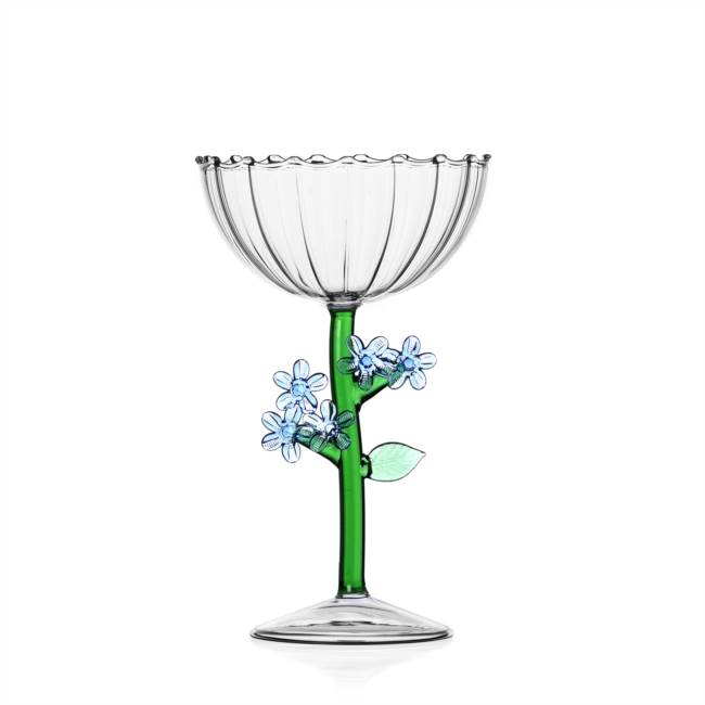 [PREORDER] Ichendorf Milano Botanica Champagne Bowl Stemmed Glass and Flute Collection