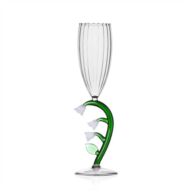 [PREORDER] Ichendorf Milano Botanica Champagne Bowl Stemmed Glass and Flute Collection