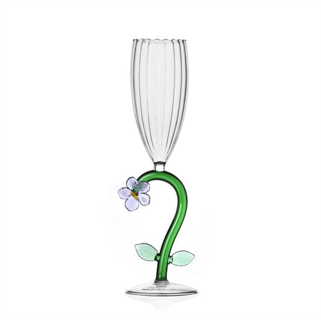 [PREORDER] Ichendorf Milano Botanica Champagne Bowl Stemmed Glass and Flute Collection
