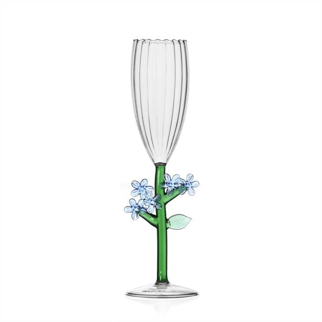 [PREORDER] Ichendorf Milano Botanica Champagne Bowl Stemmed Glass and Flute Collection