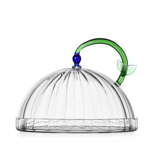 [PREORDER] Ichendorf Milano Botanica Dome with Dish and Blue Flower