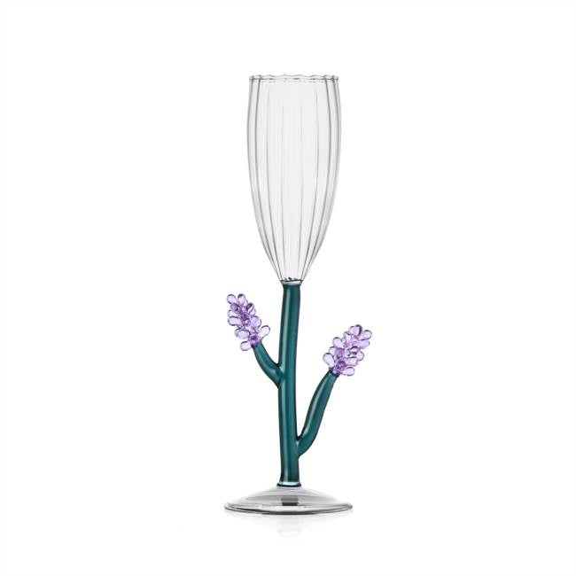 [PREORDER] Ichendorf Milano Botanica Champagne Bowl Stemmed Glass and Flute Collection