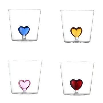 Ichendorf Milano Cuore Heart Tumbler Collection