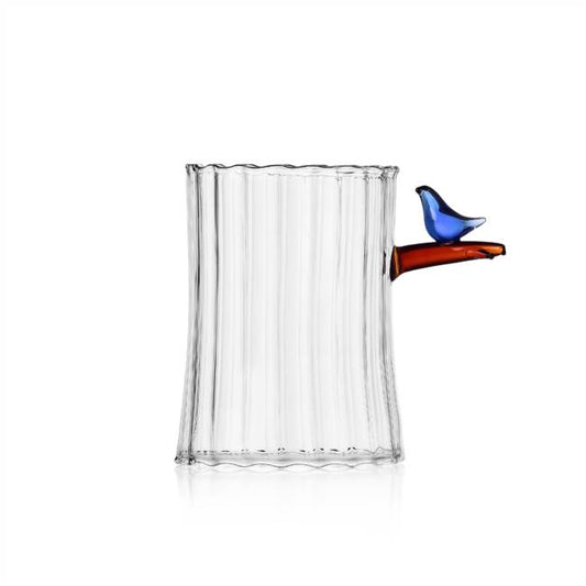 Ichendorf Milano Tealight Candle Holder Blue Bird