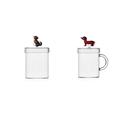Ichendorf Milano Dogs Box English Foxhound and Mug Bassotto Collection