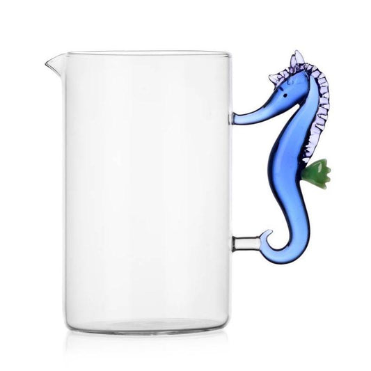 Ichendorf Milano Marine Garden Jug Seahorse Blue