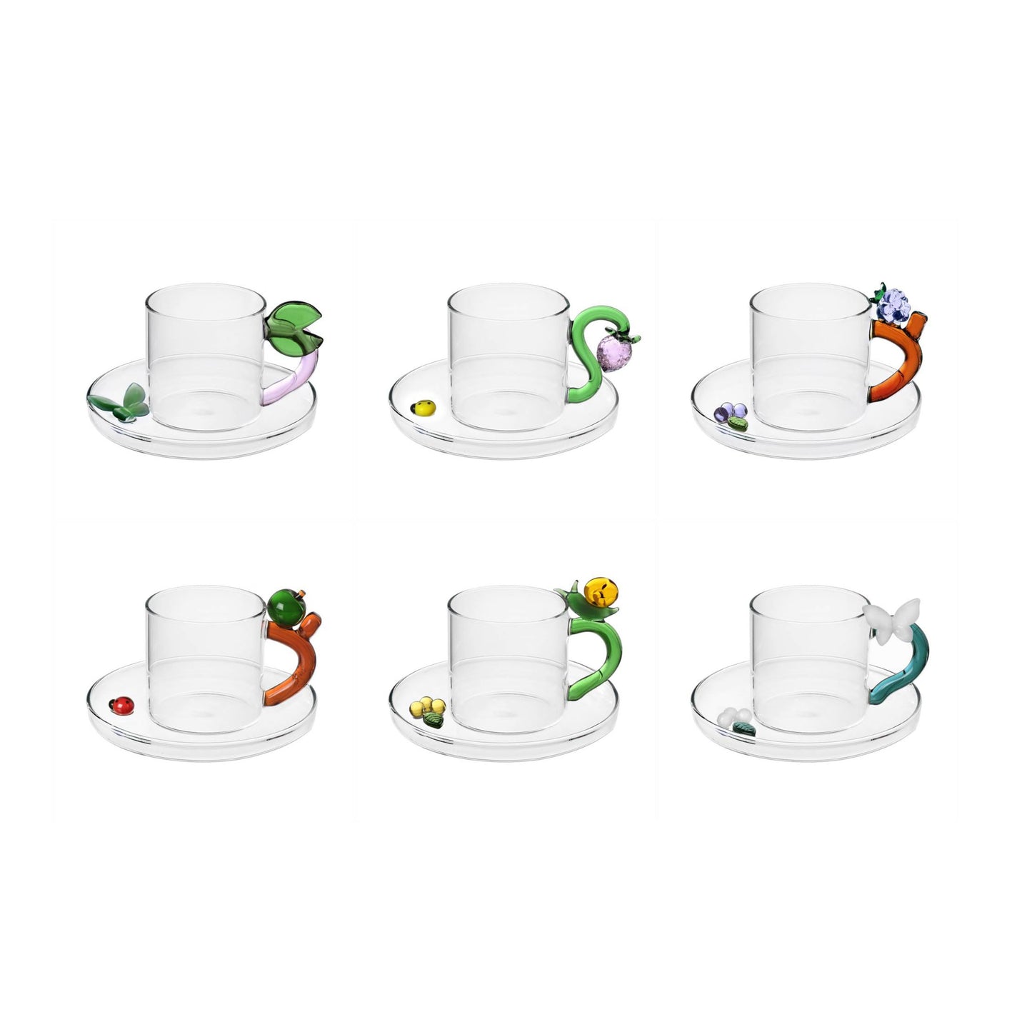 [PREORDER] Ichendorf Milano Fruit and Flower Coffee Cup with Saucer Collection