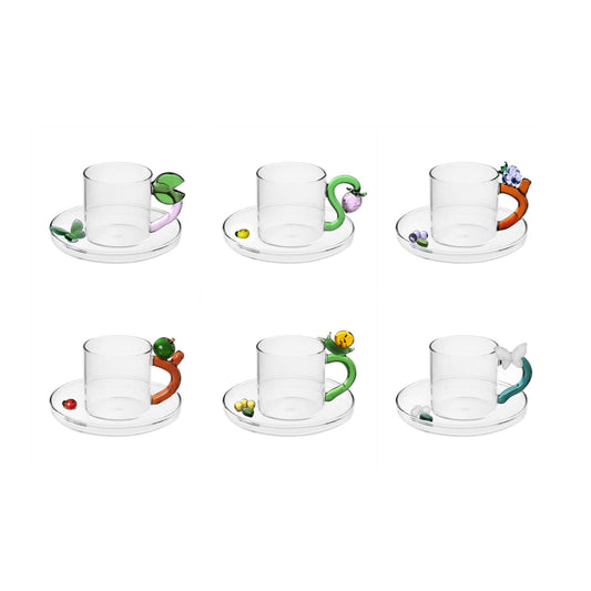 [PREORDER] Ichendorf Milano Fruit and Flower Coffee Cup with Saucer Collection