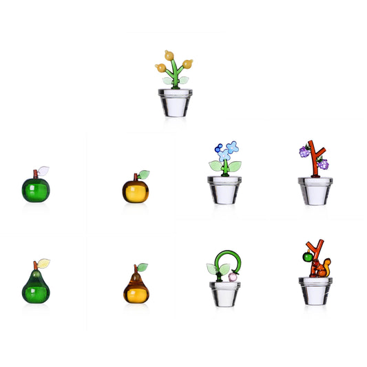 [PREORDER] Ichendorf Milano Fruits and Flower Paperweight Collection